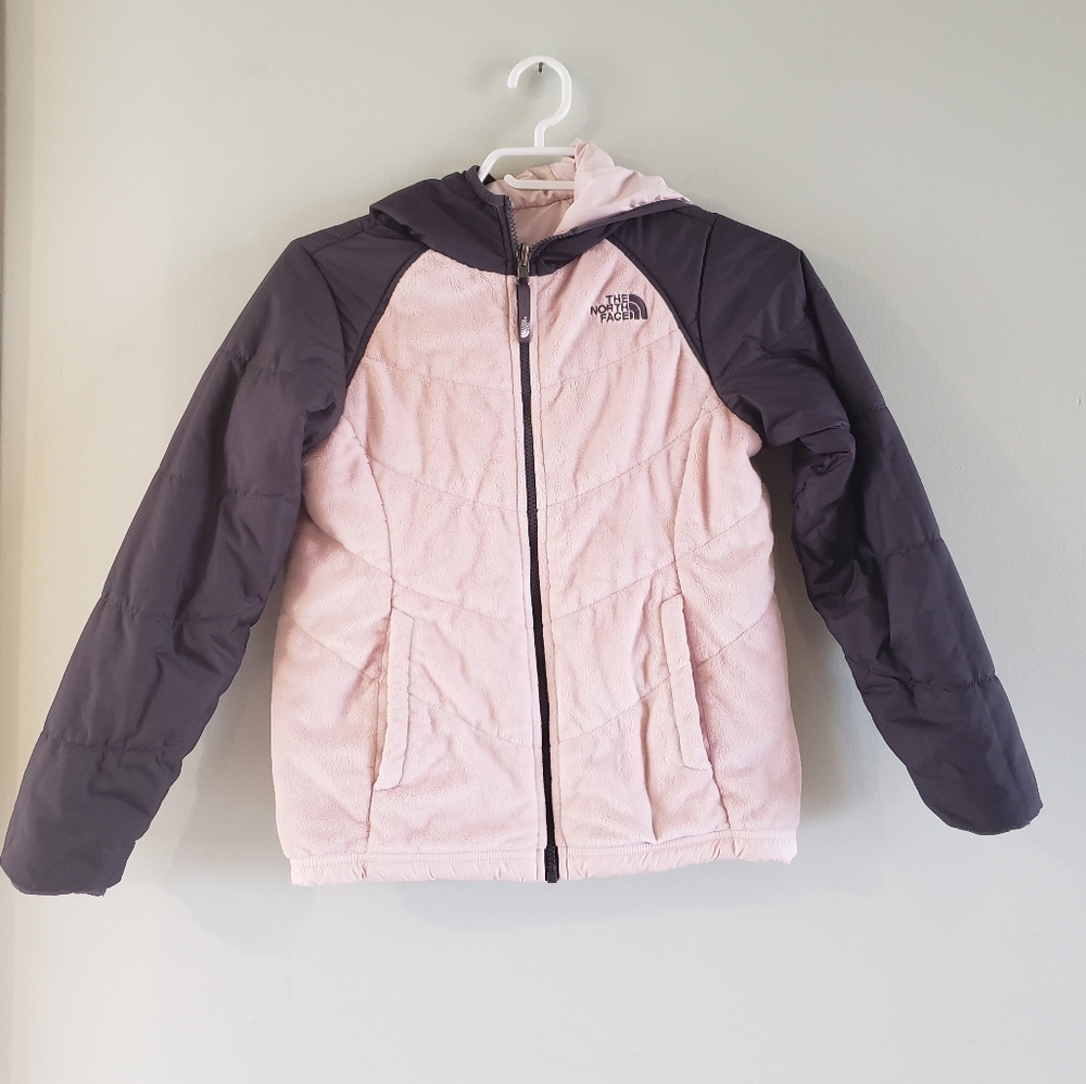 Girl's North Face Reversible Jacket 10/12